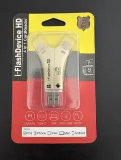i-FlashDevice HD 4in1カードリーダー