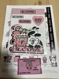 black pink ブルピン verdy popup ジャケット アウター L black pink ブルピン verdy popup ジャケット アウター L