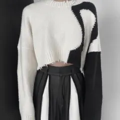 melt the lady|M nuance logo knit