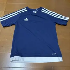 adidas ネイビー シャツ 140cm