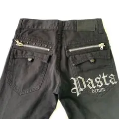 【Pasta denim パスタ デニム】 スタッズ デザイン ジーンズ