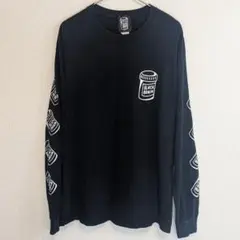 GILDAN 長袖カットソー ダークネイビー色　size L ホンジュラス製