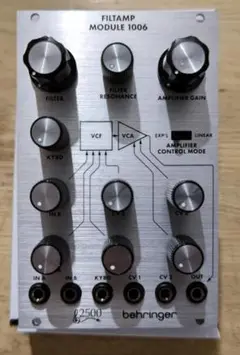 Behringer FILTAMP 1006 シルバーノブ モジュラー