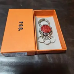 4連ナイルクロコ　キーリング