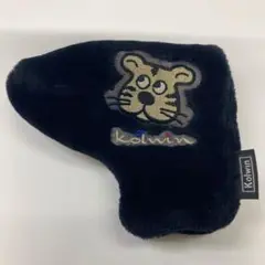 Kolwin ヘッドカバー 黒 虎の刺繍