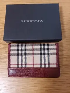 バーバリー名刺入れ BURBERRY カード入れ BURBERRY 定期入れ