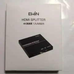 EWIN HDMI SPLITTER 4K UHD 1入2出