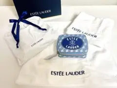 新品　ESTEE LAUDER ロゴタオルとロゴポーチ、ロゴ巾着のセット　４点