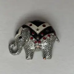 ゾウ ブローチ