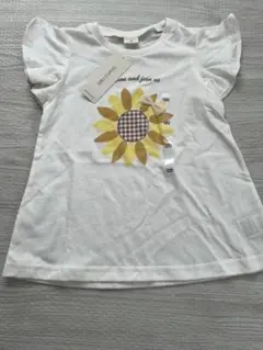 【新品タグ付き】アカチャンホンポ　ひまわりTシャツ　120サイズ