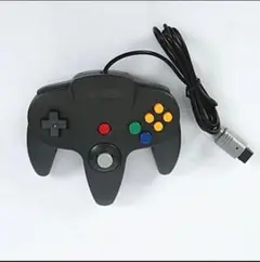 新品互換品 NINTENDO64 ニンテンドー64 コントローラー ブラック