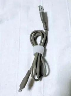 Lightning-USB A充電ケーブル モカベージュ　スリーコインズ購入