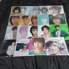 松田聖子シングルレコードまとめて19枚!
