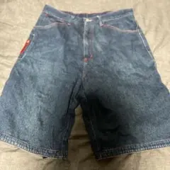 ラフライダーズ　ブランド ダークデニム ショートパンツ