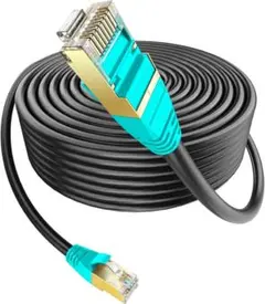 LANケーブル 屋外用 ランケーブル CAT6準拠 PoE対応2m コネクタ付