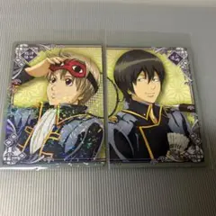 銀魂CPプレートセット 銀魂 cpプレート 坂田銀時 土方十四郎 セットカスタムペア