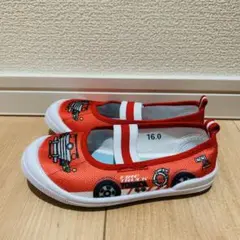 【未使用品】 16cm トミカ 上靴 上履き