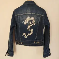 【GW限定・早い者勝ち】ヴィヴィアンタムデニムジャケット ドラゴン刺繍ストレッチ 2025年最新】Vivienne Tam レディース Gジャン・デニム