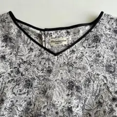 nesessaire♦︎綿100%ワンピース 花柄 ネセセア コットン 上品♦︎Ｆ