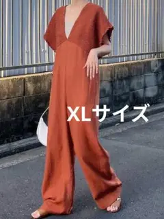 【新品】 ワイドパンツオールインワン