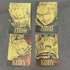 ワンピース ONEPIECE 黄金カードコレクション ゾロ コビー