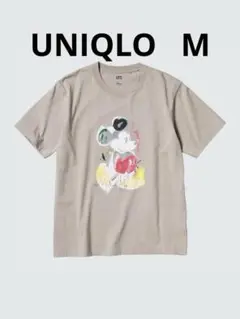 UNIQLO ユニクロ 美品 ミッキー スタンズ UT M ベージュ