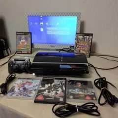 【美品】playstation3 本体 初期型 60g A00 FW4,83