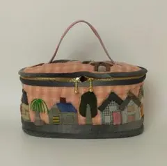 ハウスのバニティバッグ・パッチワーク