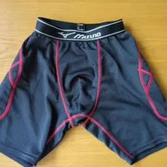 Mizuno スライディングパンツ 150サイズ ブラック/レッド
