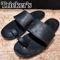 Tricker’s トリッカーズ レザーサンダル メダリオン