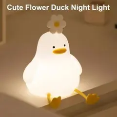 シリコン製ダック型夜灯