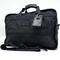 TUMI スリムデラックス 2way ビジネスバッグ ナイロン 黒 225D3