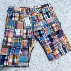 新品未使用　EDWIN ゴルフ　XL マルチチェック柄パンツ