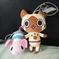 未使用　モンスターハンター デフォルメ mini　マスコット アイルー　プーギー
