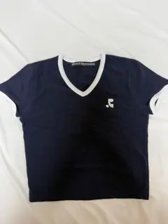 REST&RECREATION RINGER Tシャツ クロップド　vネック