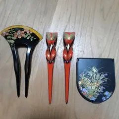かんざし3点セット＋鏡