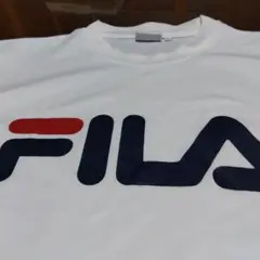 FILA ホワイト Tシャツ Lサイズ