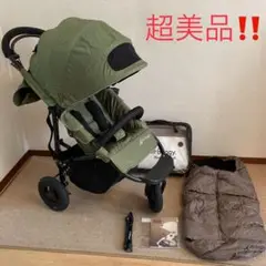 フットマフ付‼️【超美品】エアバギーココ★ ブレーキモデル ベビーカー