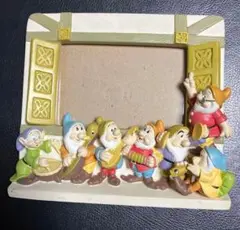 レトロ ディズニーカンパニー 白雪姫 七人の小人 フォトスタンド 音楽会