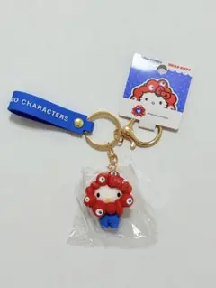キティ　ミャクミャク　万博　サンリオ　キーホルダー