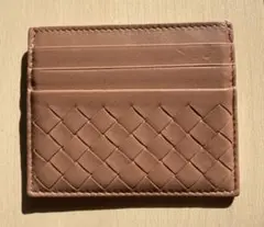 ボッテガヴェネタ カードケース ピンクベージュ