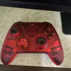 Xbox series X/S コントローラー 透明赤