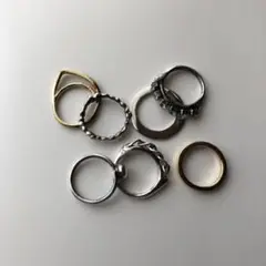 IOSSELLIANI イオッセリアーニ7連リング