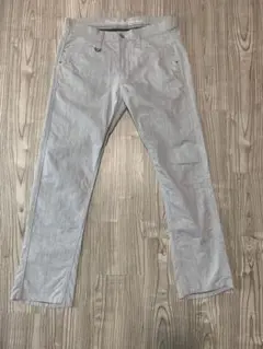 Nicole Club for Men グレー スリムフィットパンツ