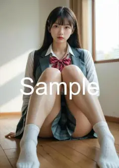 A4サイズアートポスター 1点もの 美女ポスター最高品質 D-H-３５