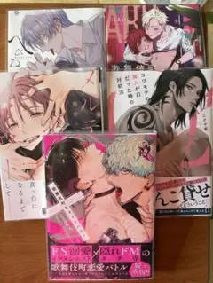 ボーイズラブ　漫画　5冊セット