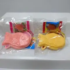 ぷくぷくたい ミニチュアマスコット 2種セット