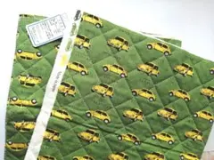 キルティング　生地　自動車　１m✕１m