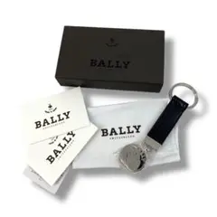 新品未使用 BALLY バリー レザー キーリング 箱付