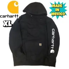 carhartt カーハートパーカー ブラック フード プルオーバー
